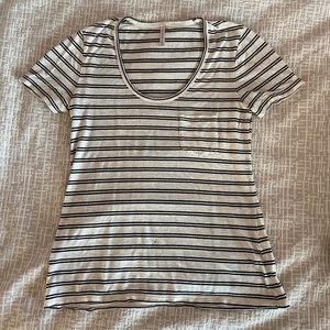 Banana republic striped t shirt